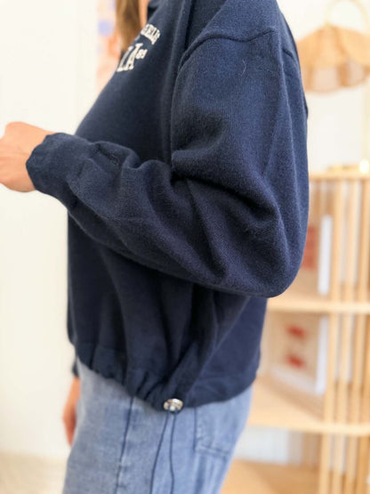Polo bleu marine