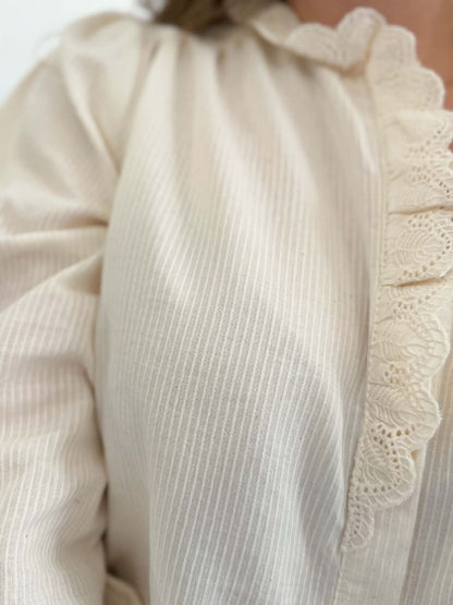 Blouse beige - Lino