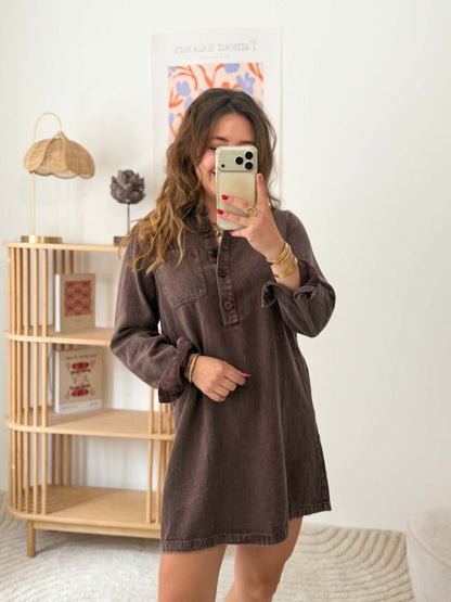Robe coffee coeur