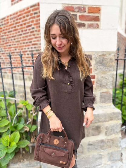 Robe Ellie - Chocolat