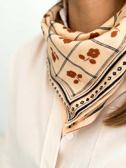 Foulard Sister latte