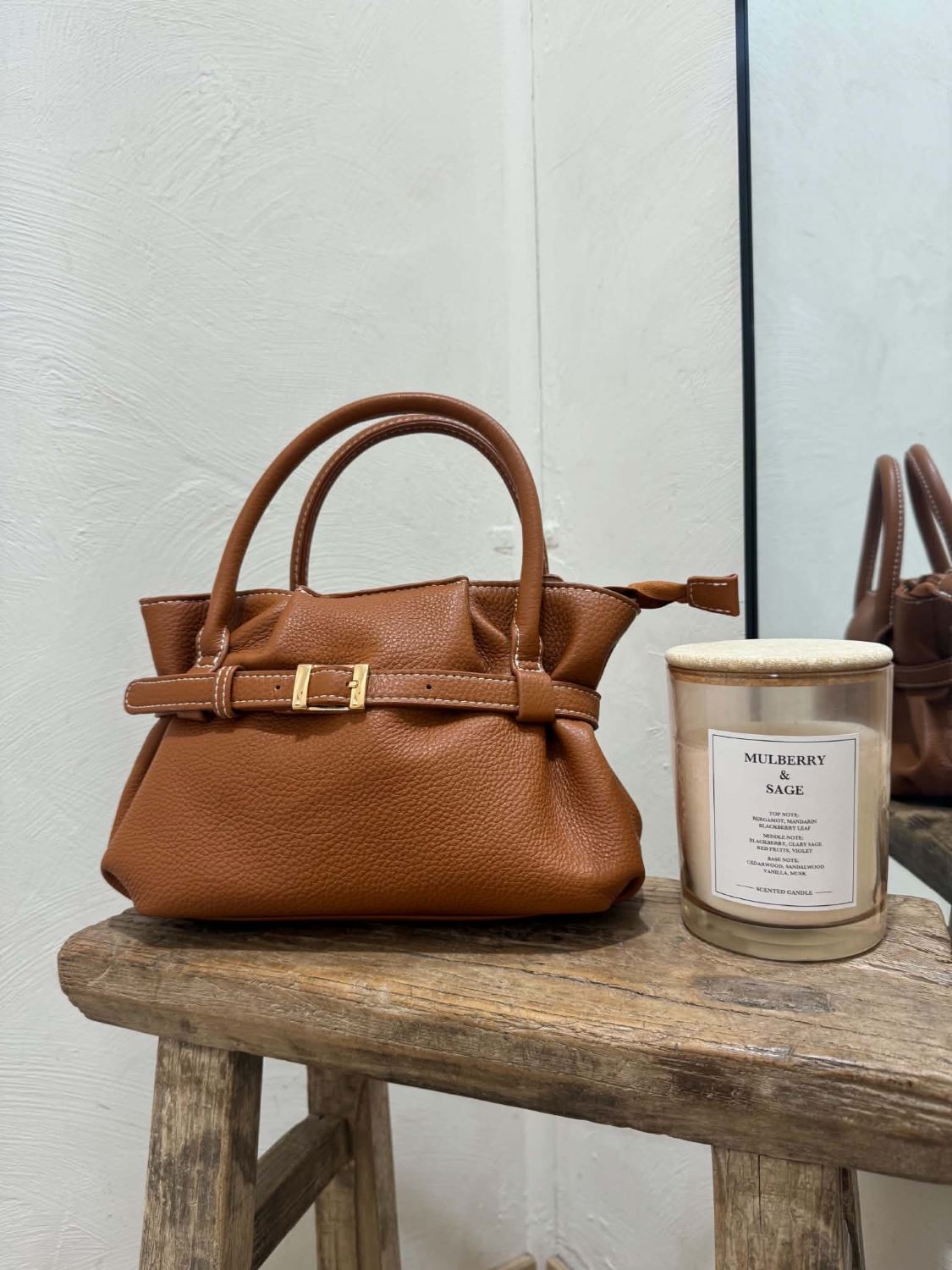 Sac Auriane camel