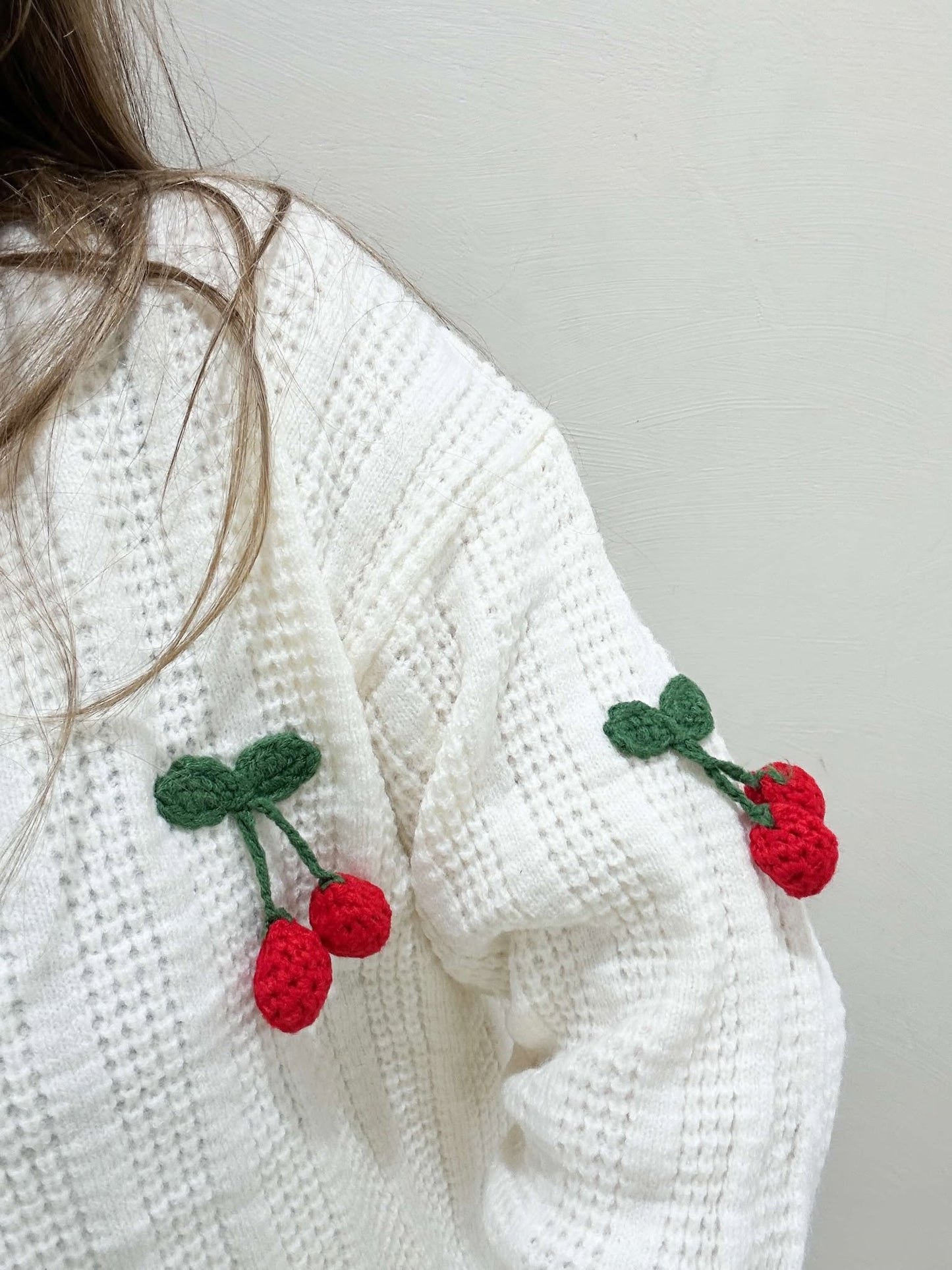 Pull cerise