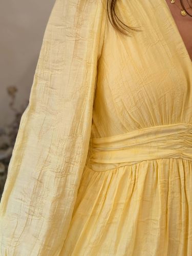 Robe jaune