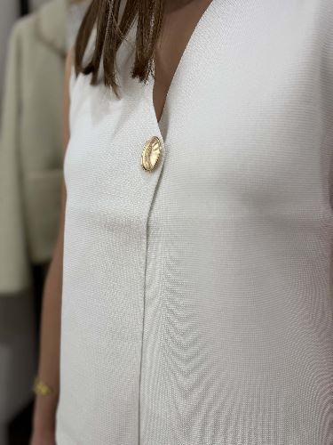 Haut maille blanc