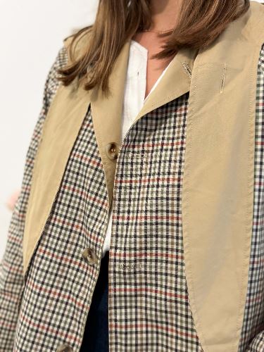 Veste imper réversible