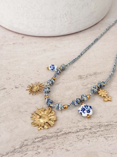Collier cordon - Breloques