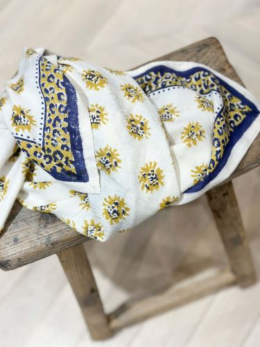 Foulard indien - Clarence ecru
