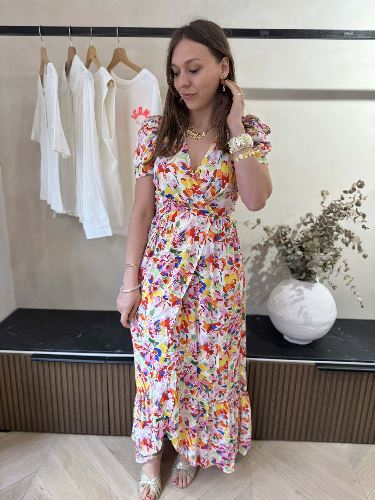 Robe fluide fleurie