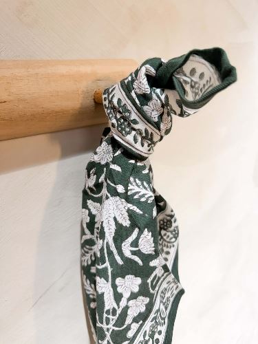 Foulard Calcutta Green - 50cm