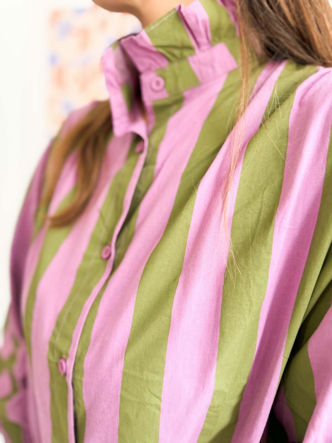 Chemise Victor - Olive rose