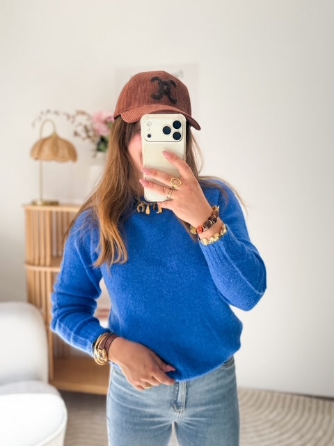 Pull bleu electriqueTU