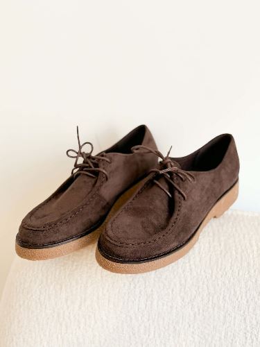 Derbies mocassins - Marron