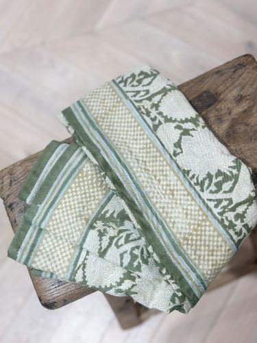 Foulard indien - Chandra green