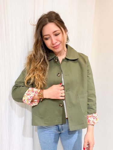 Trench court Hortense - Kaki