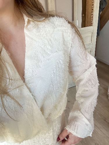 ROBE ECRU