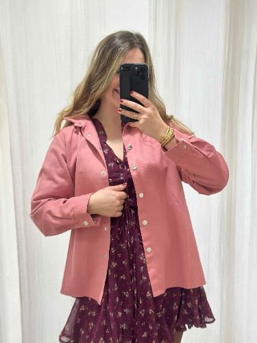 Robe bordeau fleurie
