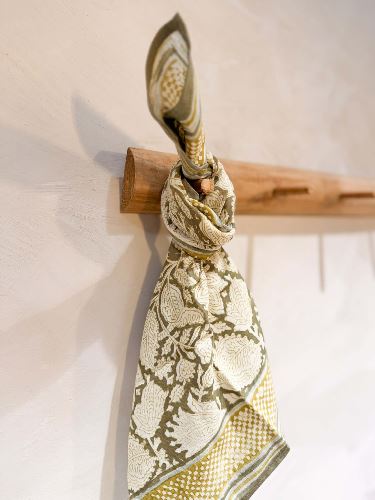 Foulard - Iris feuille