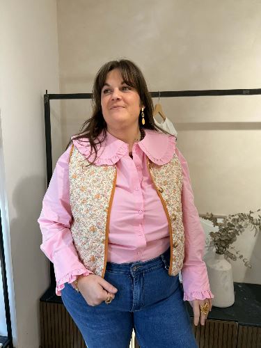 Gilet sans manches liberty