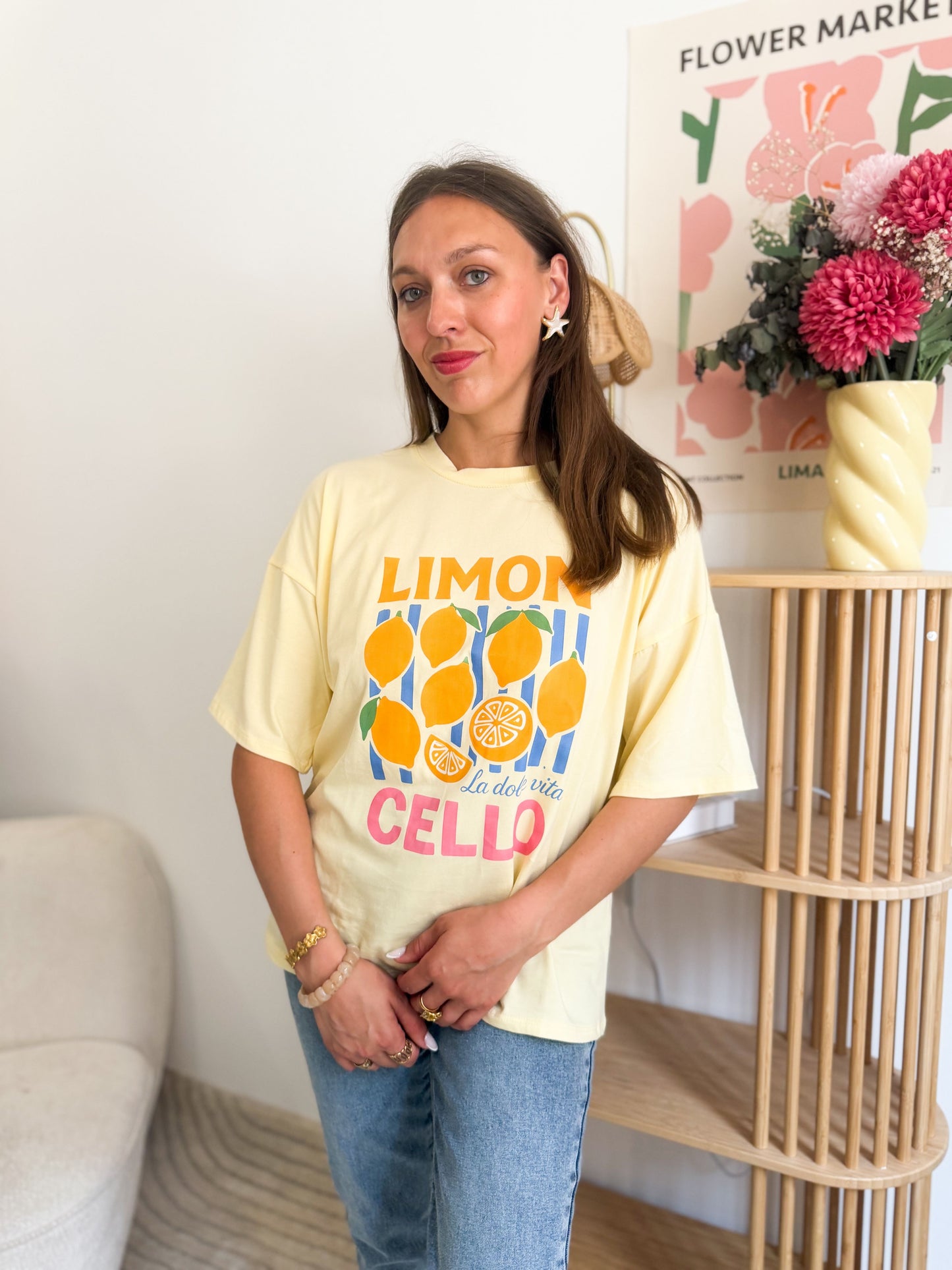 T-shirt lemon - Jaune