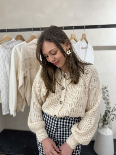 Gilet écru - Maille