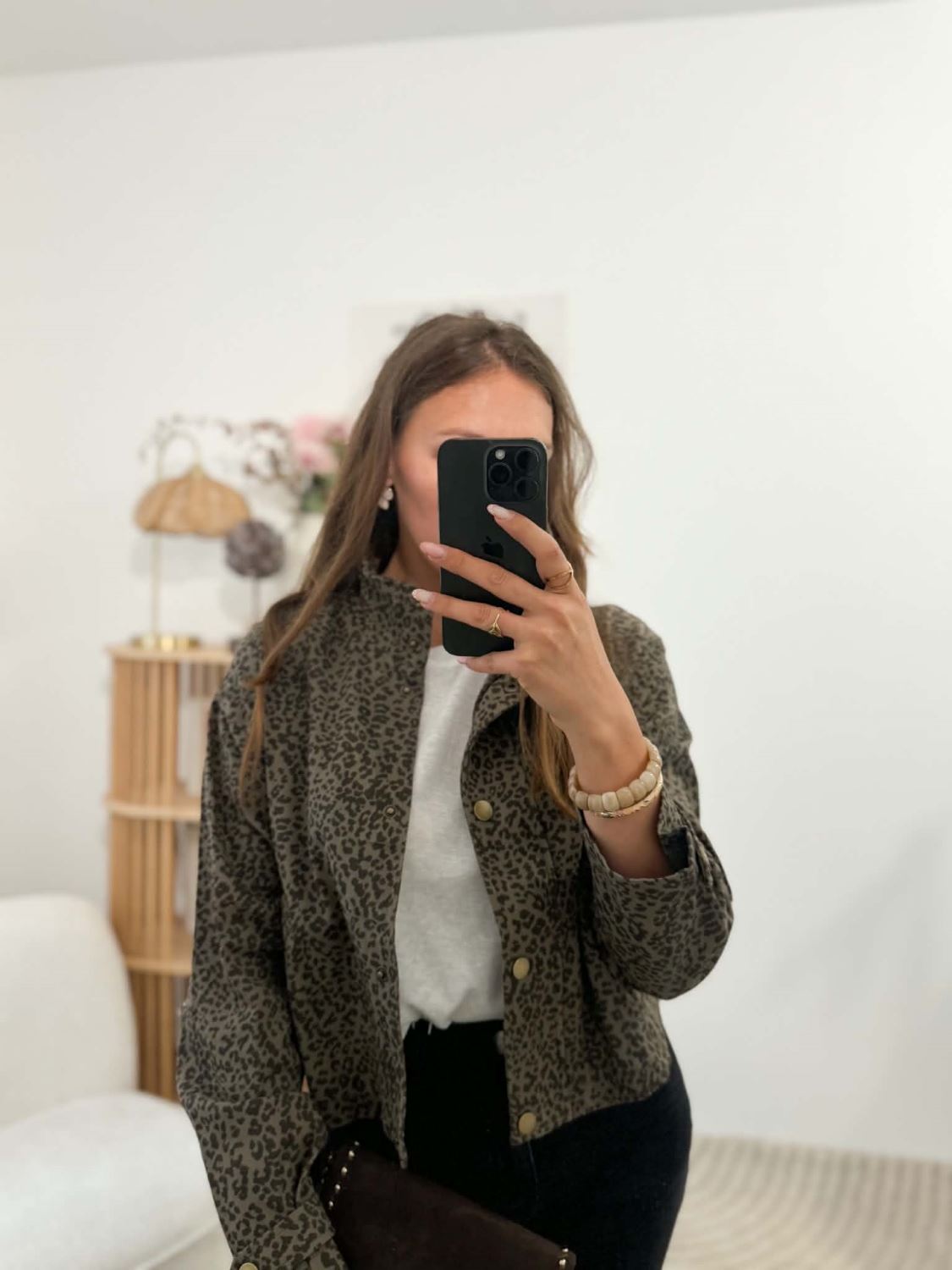 Veste Léopard Flora