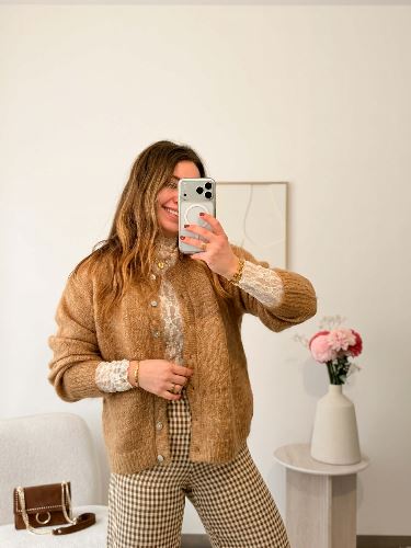 Pantalon à carreaux