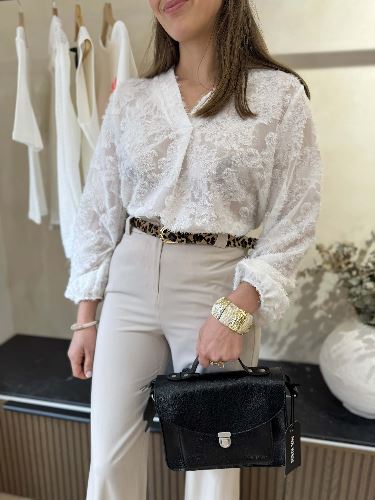 Blouse fluide blanche