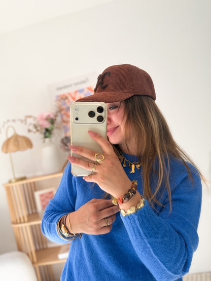 Pull bleu electriqueTU