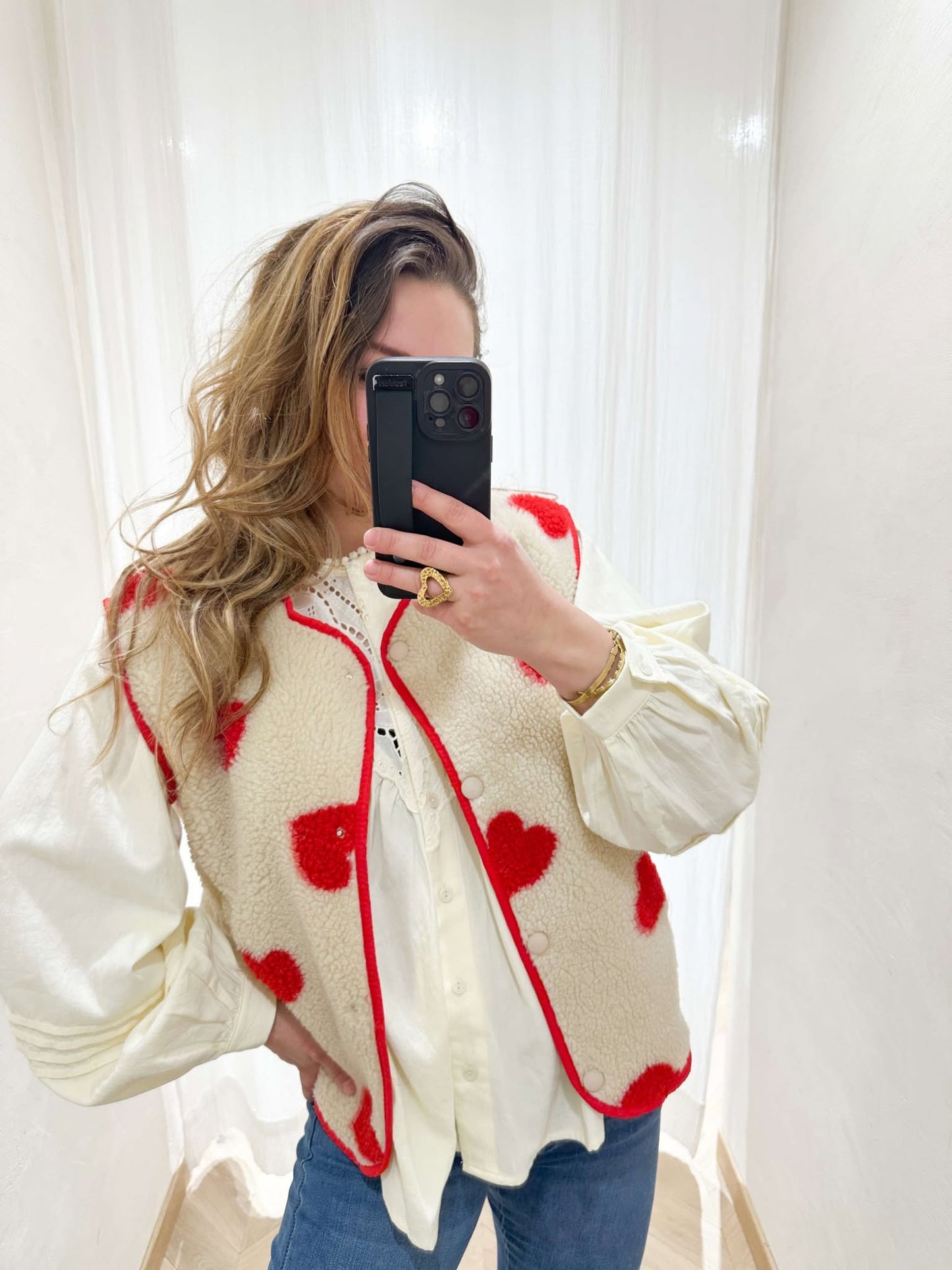 GILET COEUR