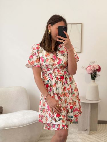 Robe fleurie