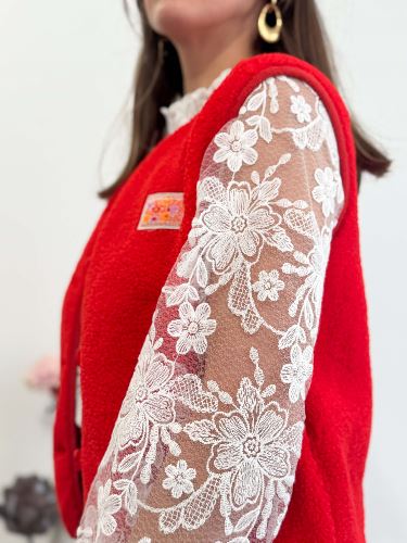 Blouse dentelle