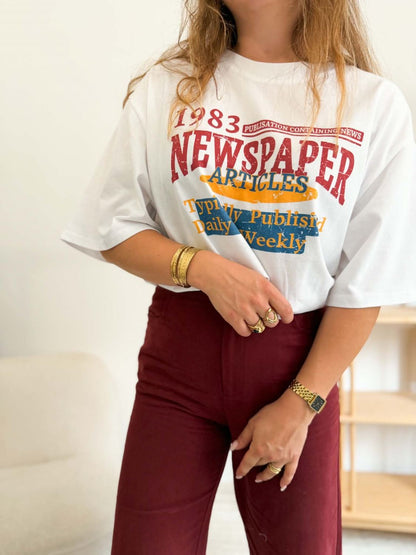 T-shirt blanc - Jodie