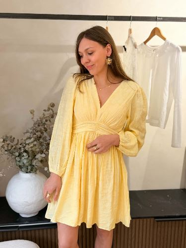 Robe jaune