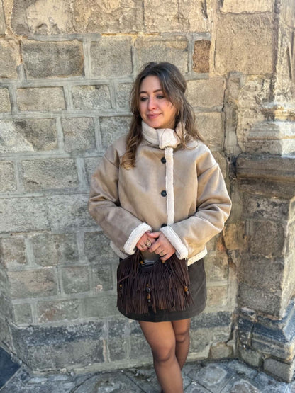 Veste fourré berger