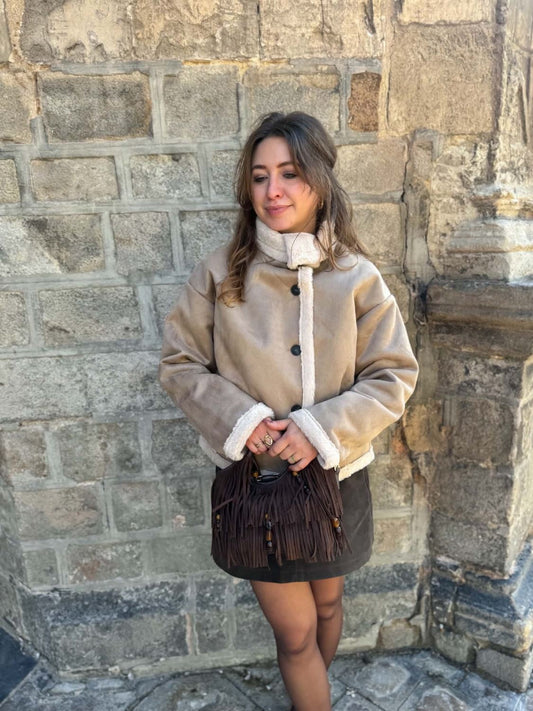 Veste fourré berger