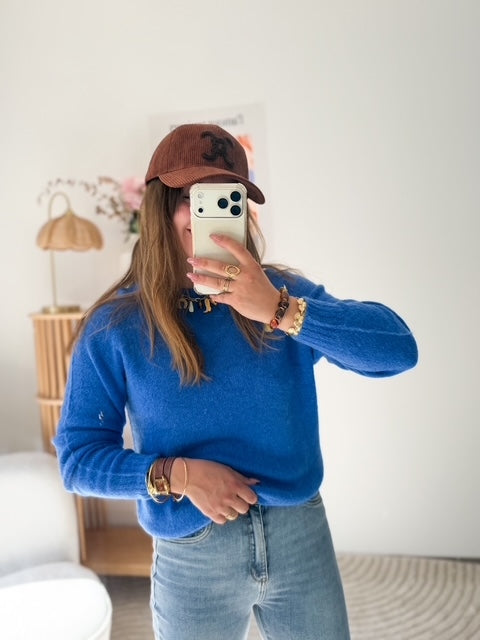 Pull bleu electriqueTU