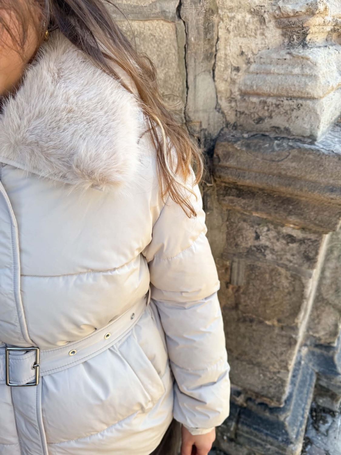 Manteau doudoune - Beige