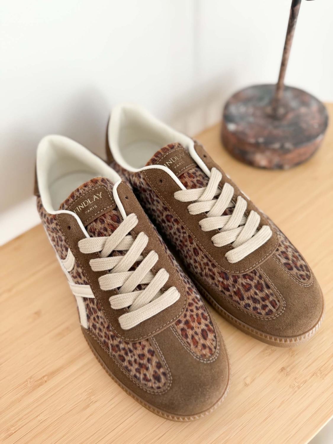 Sneakers léopard