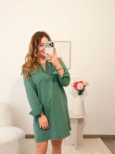 Robe en jean - Sapin