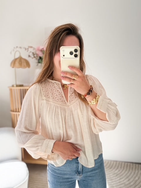 Blouse Hortense - Beige
