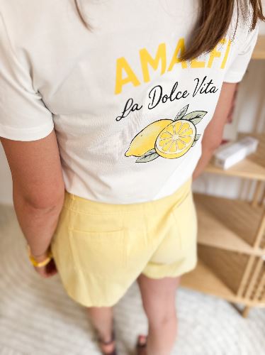 T-shirt citron