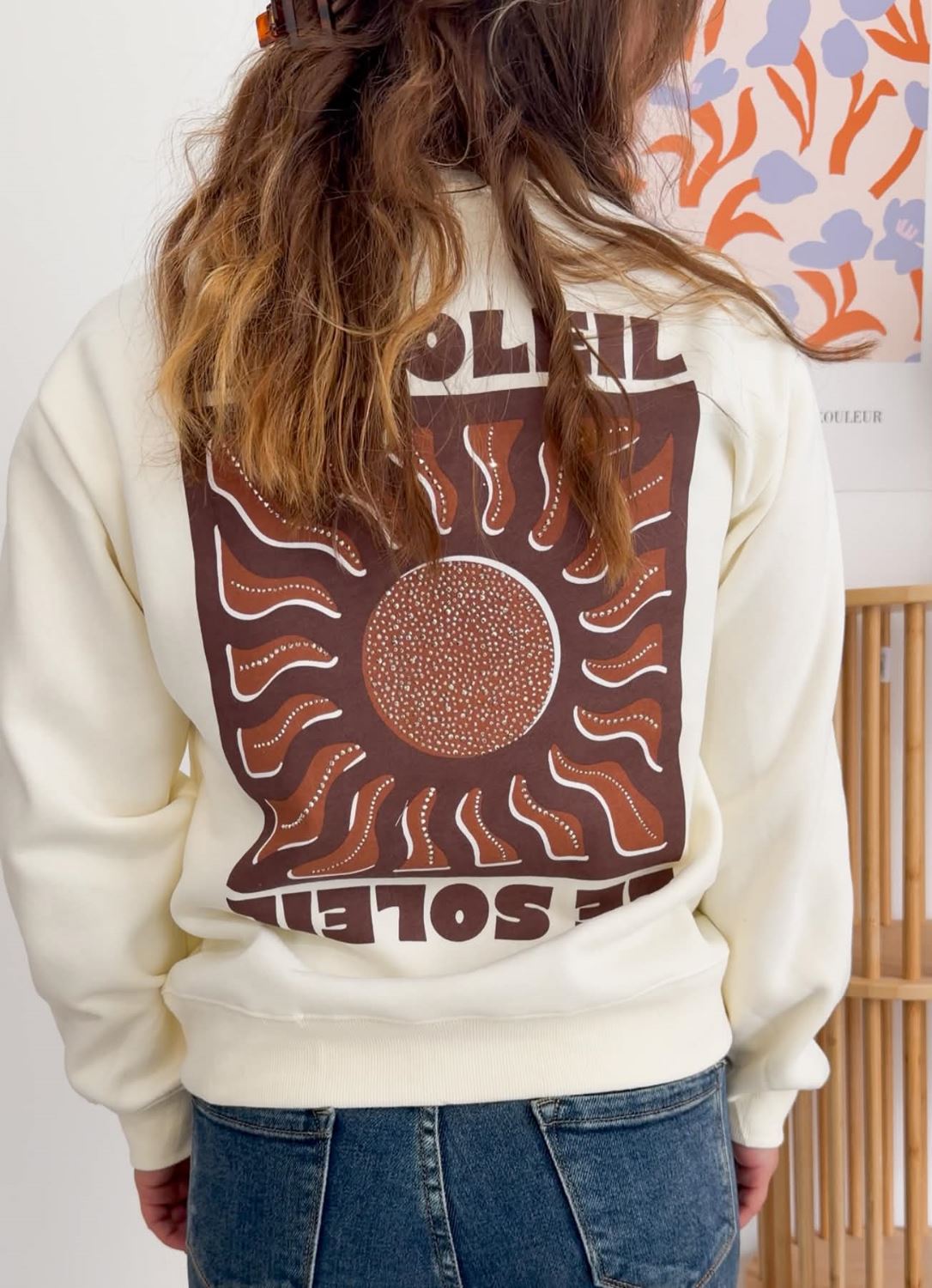 Sweat soleil marron