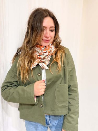 Trench court Hortense - Kaki