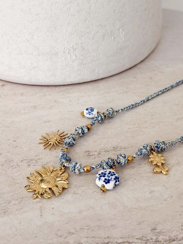 Collier cordon - Breloques