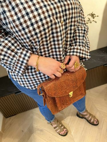 Jean slim denim brut