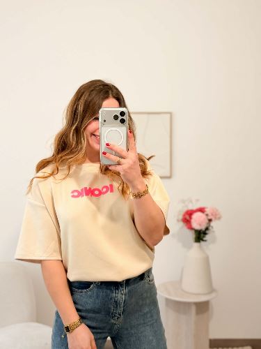 T-shirt ICONIC - Beige