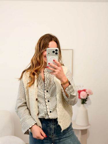 Blouse rayée Constance