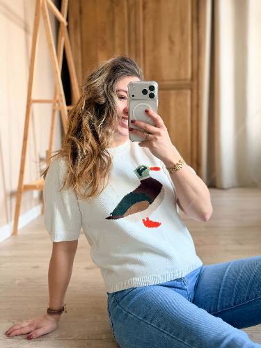 Pull canard crochet