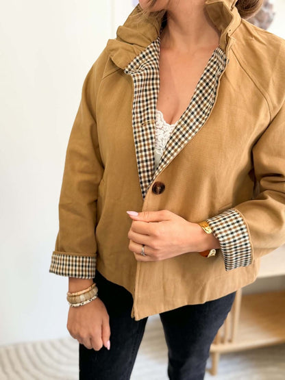 Veste Armance - Marron clair